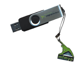 Five-Minute Yoga Flash Drive