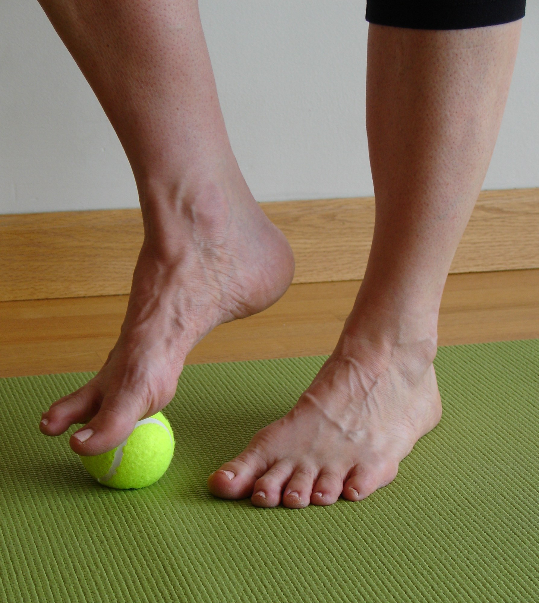 Tennis Ball Massage for Muscle Knots