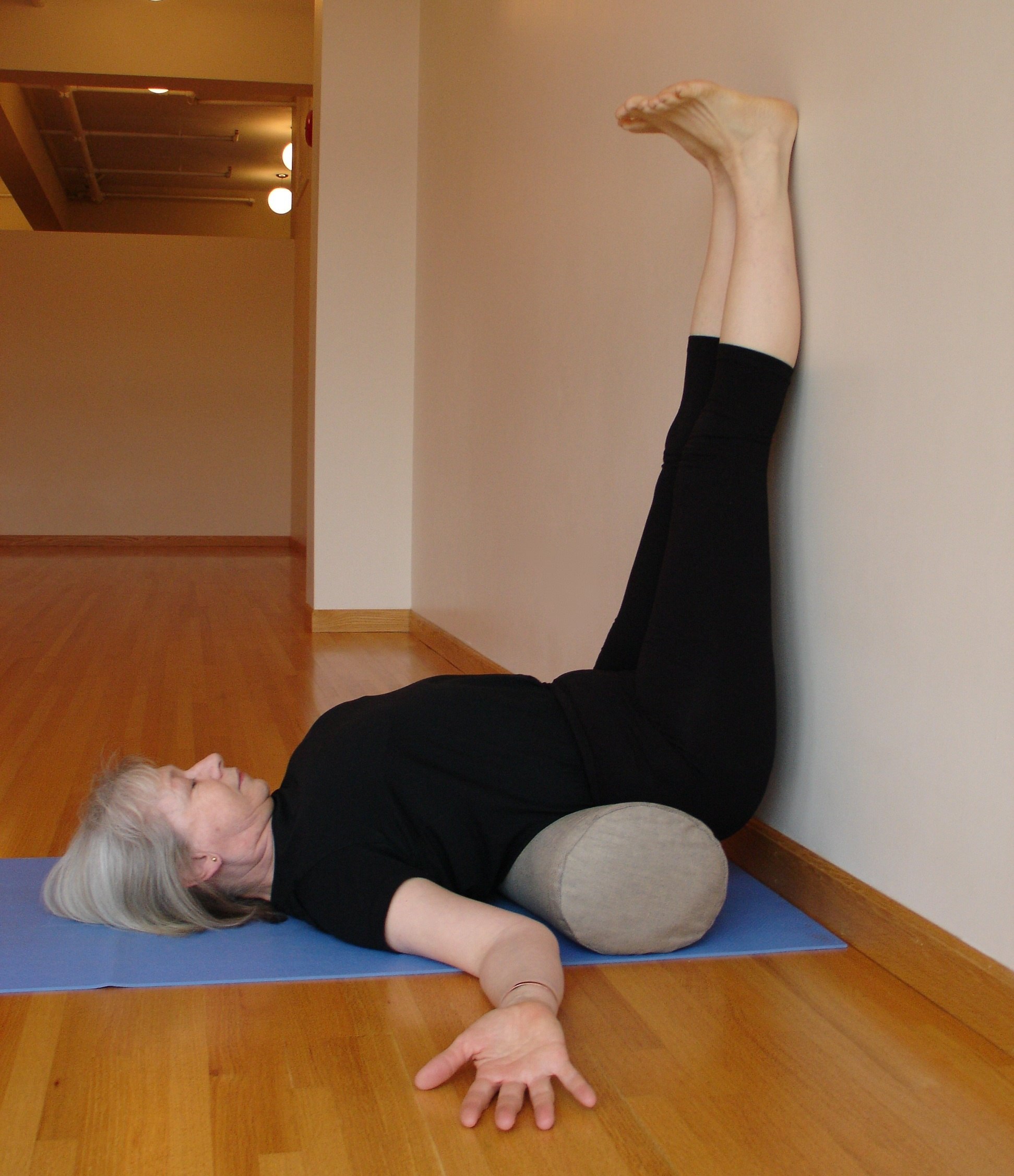 legs up the wall: Viparita Karani (Legs Up the Wall): How This Trendy Yoga  Pose Helps You Sleep Better